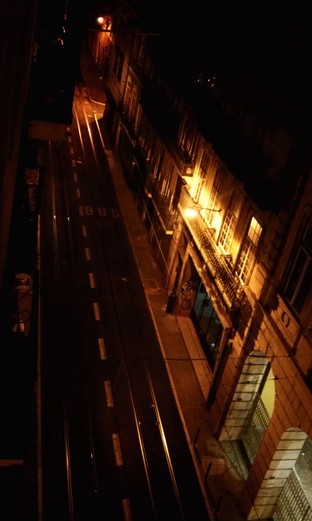 The view outside my window on Rua do Boavista, Lisboa, Portugal