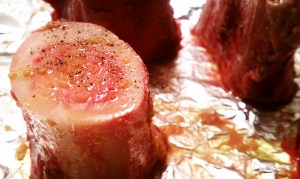 Before. Seasoned with garlic, pepper, African bird pepper, and Maldon flake salt.